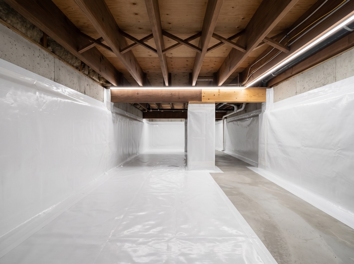 Crawl Space Waterproofing in Calgary, AB