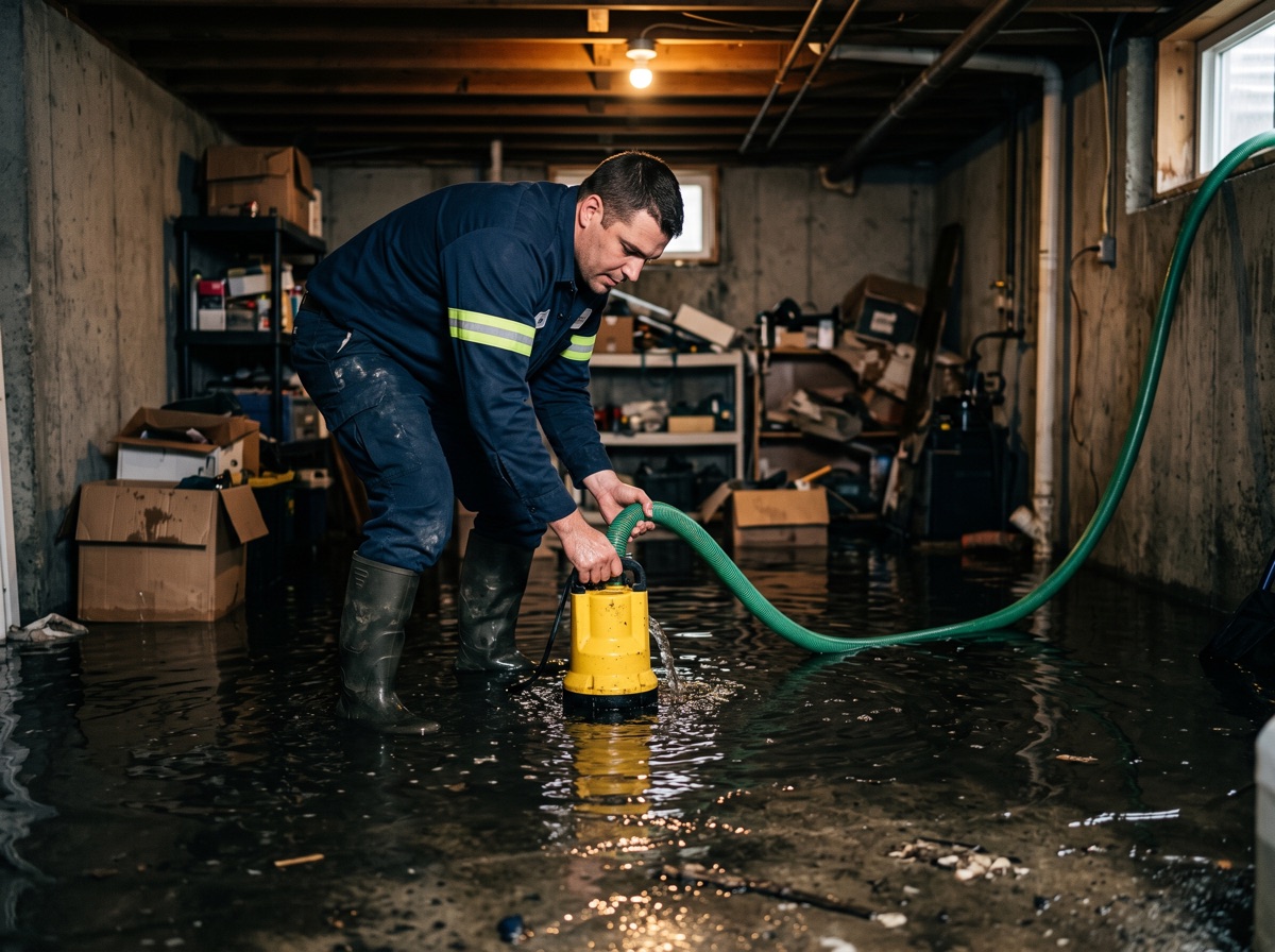 Emergency Water & Flooded Basement Repair in Calgary, AB
