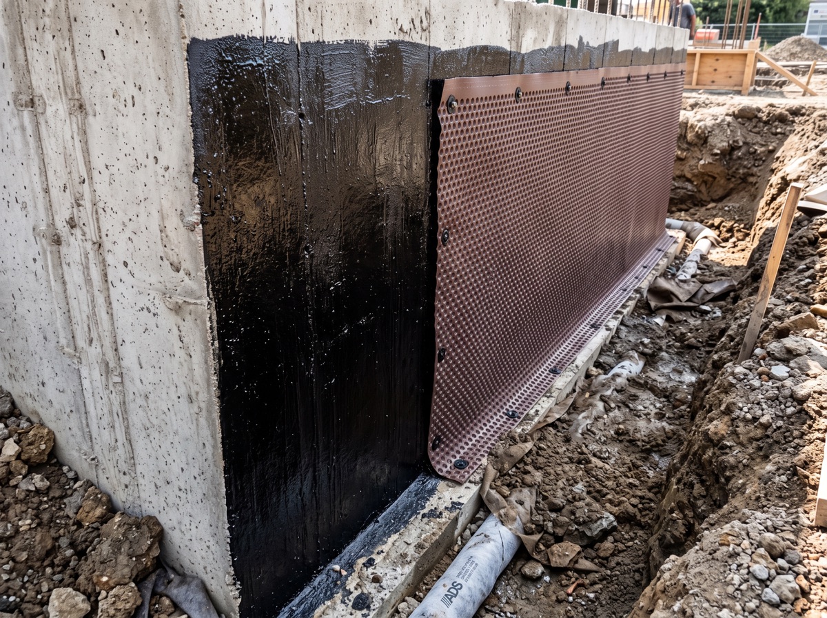 Exterior Foundation Waterproofing in Calgary, AB