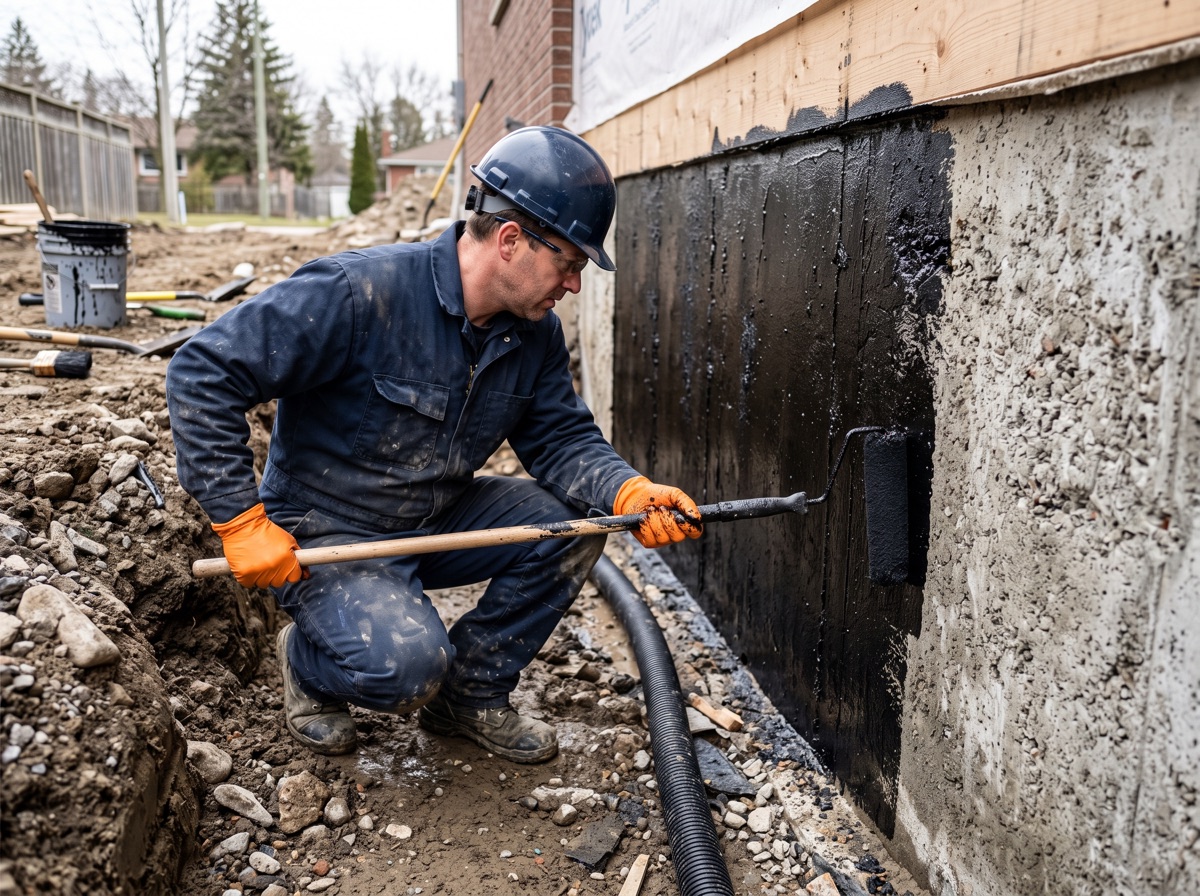Foundation Damp Proofing in Calgary, AB