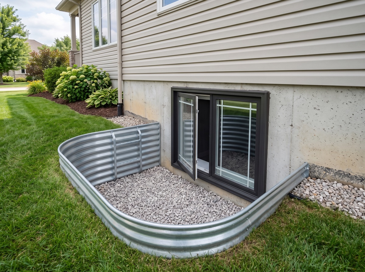 Window Wells & Egress Windows in Calgary, AB